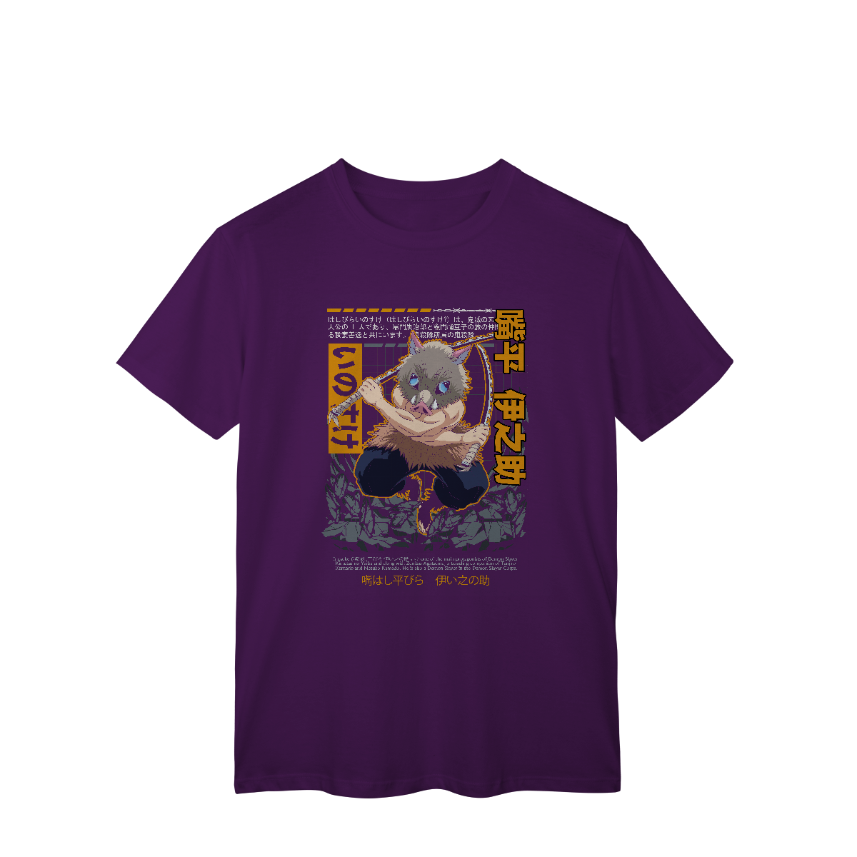 Camisa T-Shirt Classic Inosuke Demon Slayer
