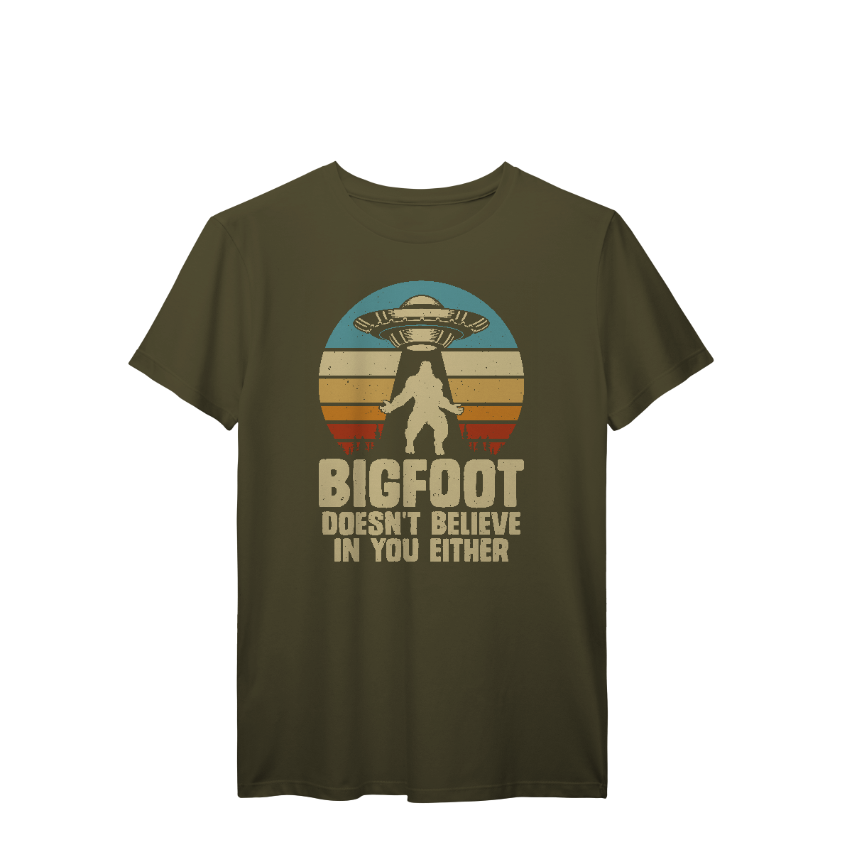 Camiseta T-Shirt Prime Bigfoot doesn't believe in you either