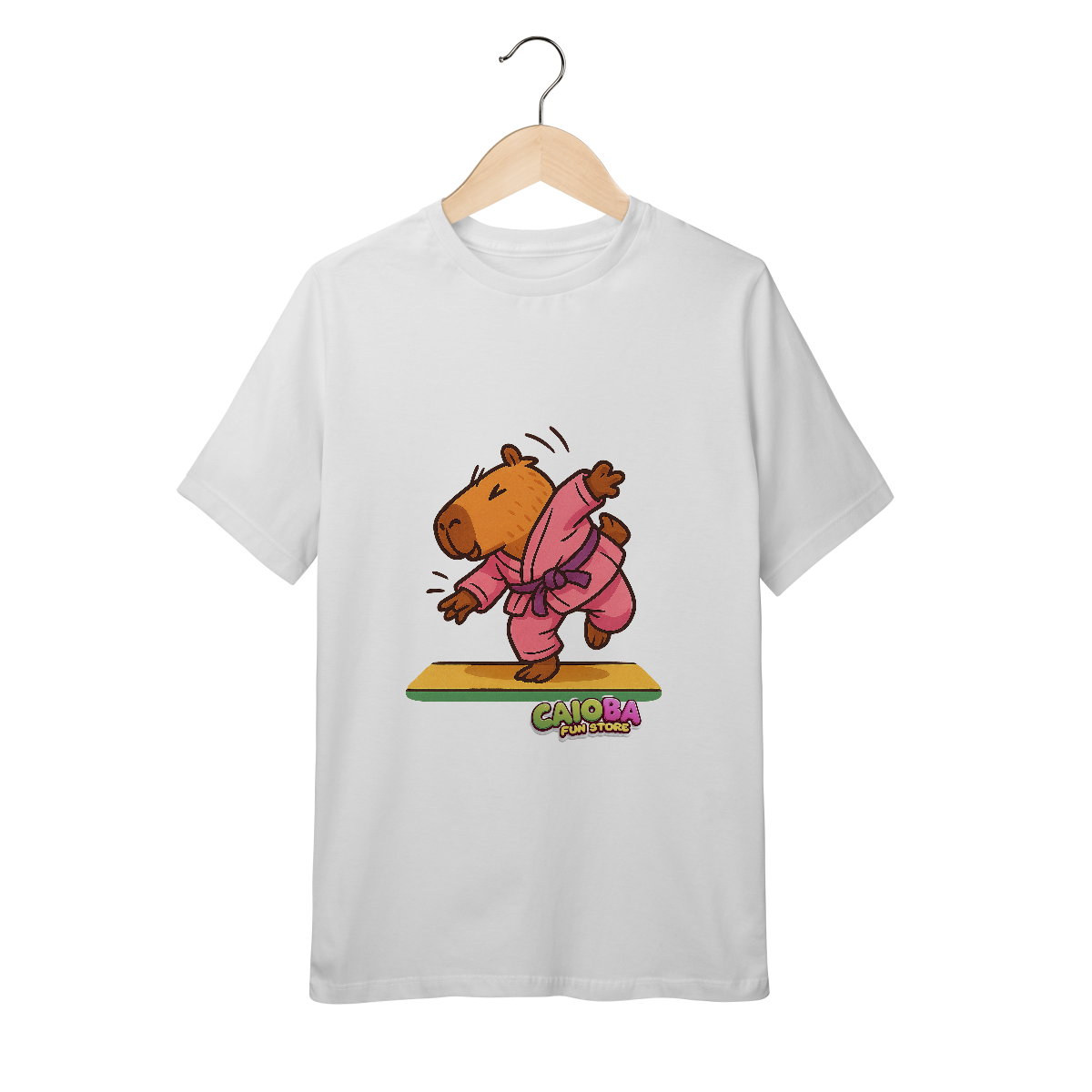 Camiseta Capivara Judoca menina - juvenil