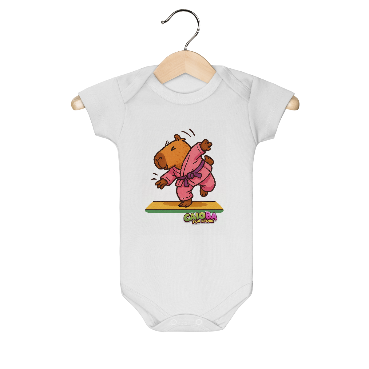 Body Infantil Capivara Judoca menina