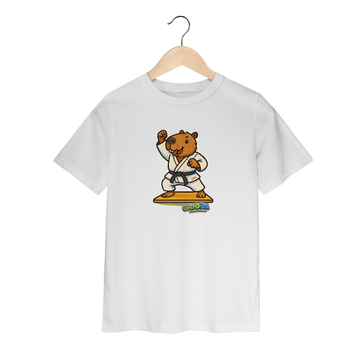 Camiseta Capivara Judoca menino - infantil