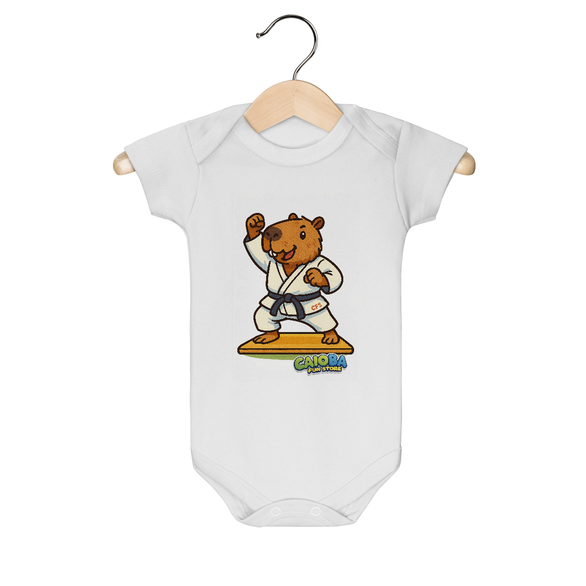 Body Infantil Capivara Judoca menino