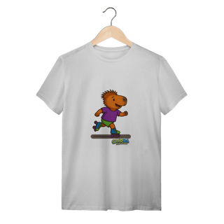 Camiseta Capivara de Patins menino - adulto