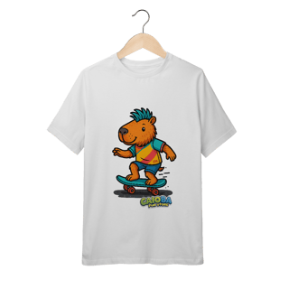 Camiseta Capivara de Skate menino - juvenil