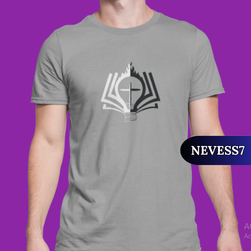 Camiseta T-Shirt Quality Marca Branco e Preta