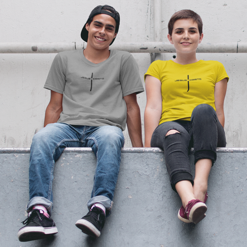 Camiseta T-Shirt Quality Jesus Cristo Cruz