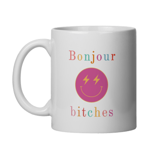 Caneca Bonjour bitches