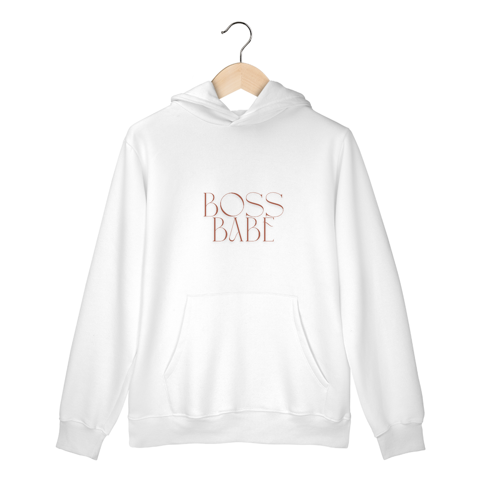 Moletom Canguru Capuz Boss Babe