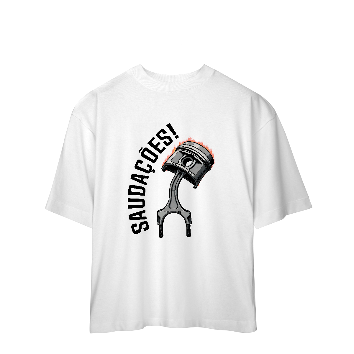 Saudações da Biela - Camiseta Oversized - STT002