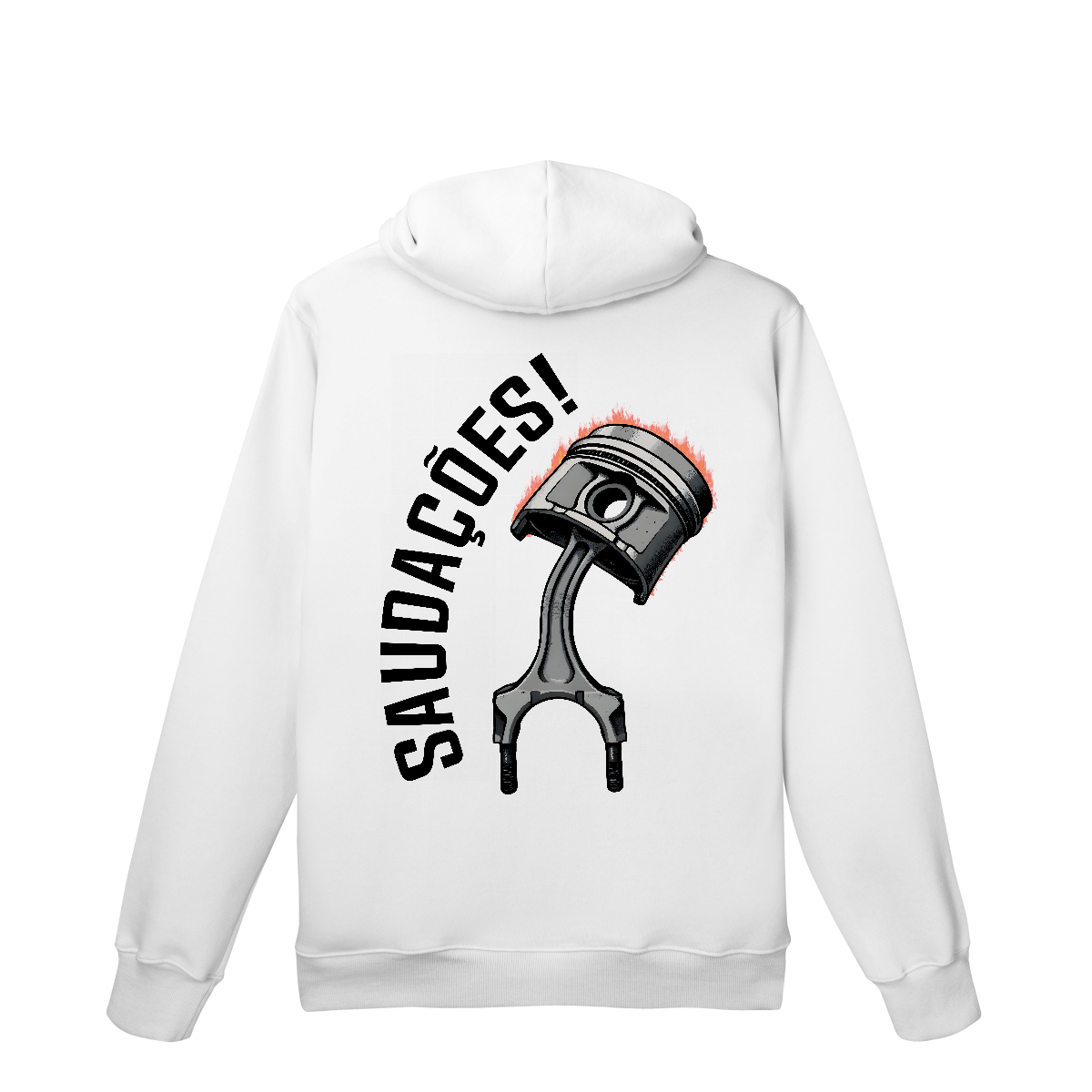 Saudações da Biela - Moletom Prime Canguru - STT002