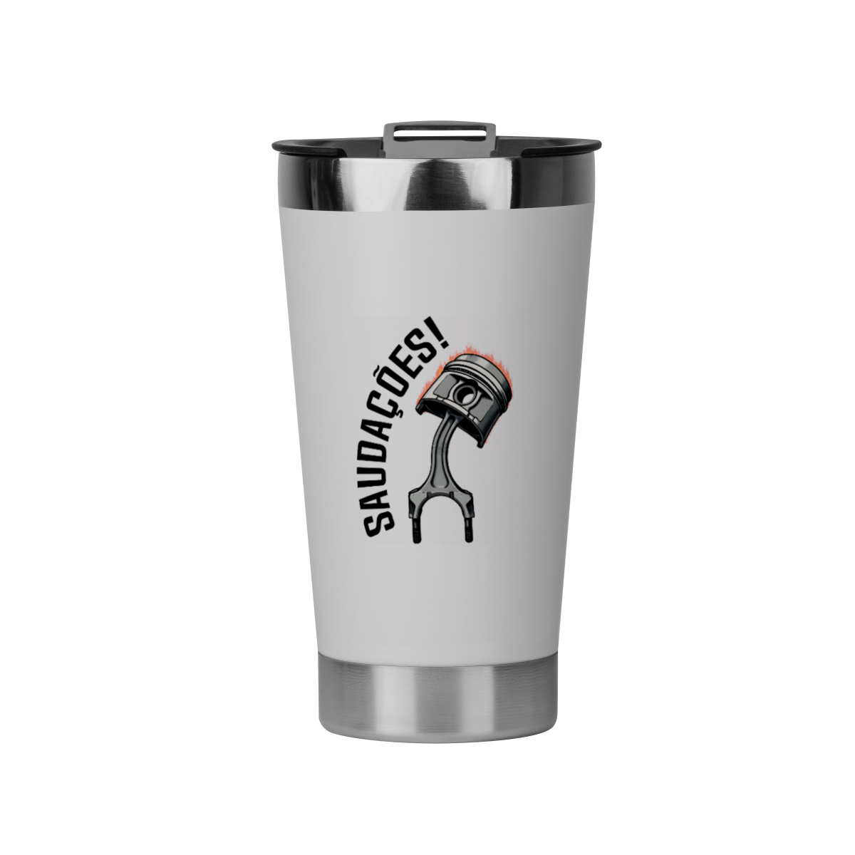 Saudações da Biela - Copo Térmico - STT002