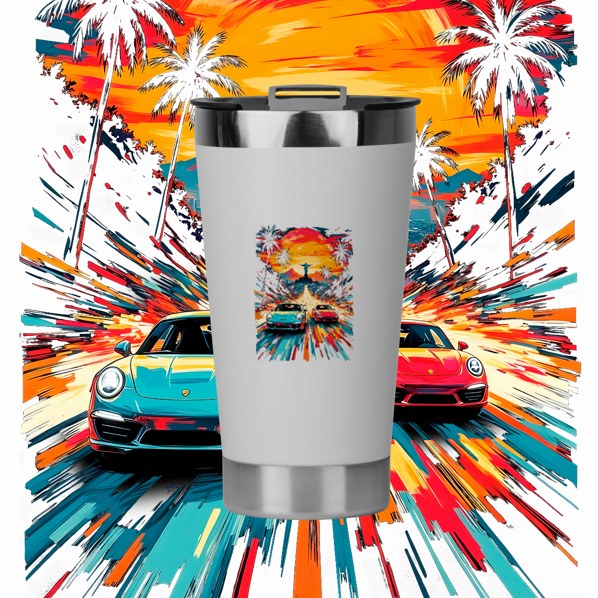 Copo Térmico - Racha no Rio - STT004