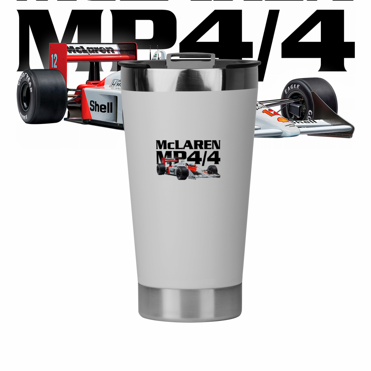 Copo Térmico - MP4/4 Ayrton Senna - STT012