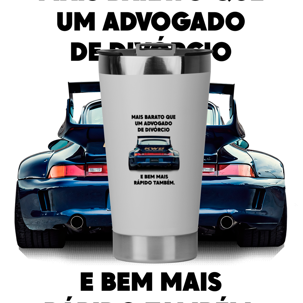 Copo Térmico - Mais Barato Que Um Advogado - STT017