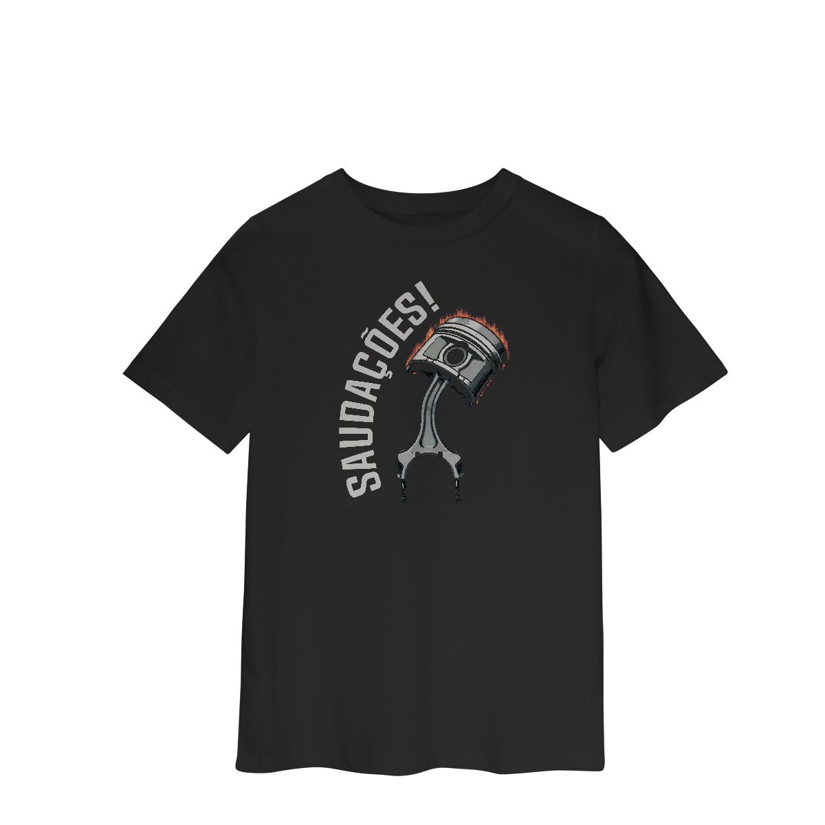 Saudações da Biela - Camiseta Quality Inf (2 a 8 anos) - STT002