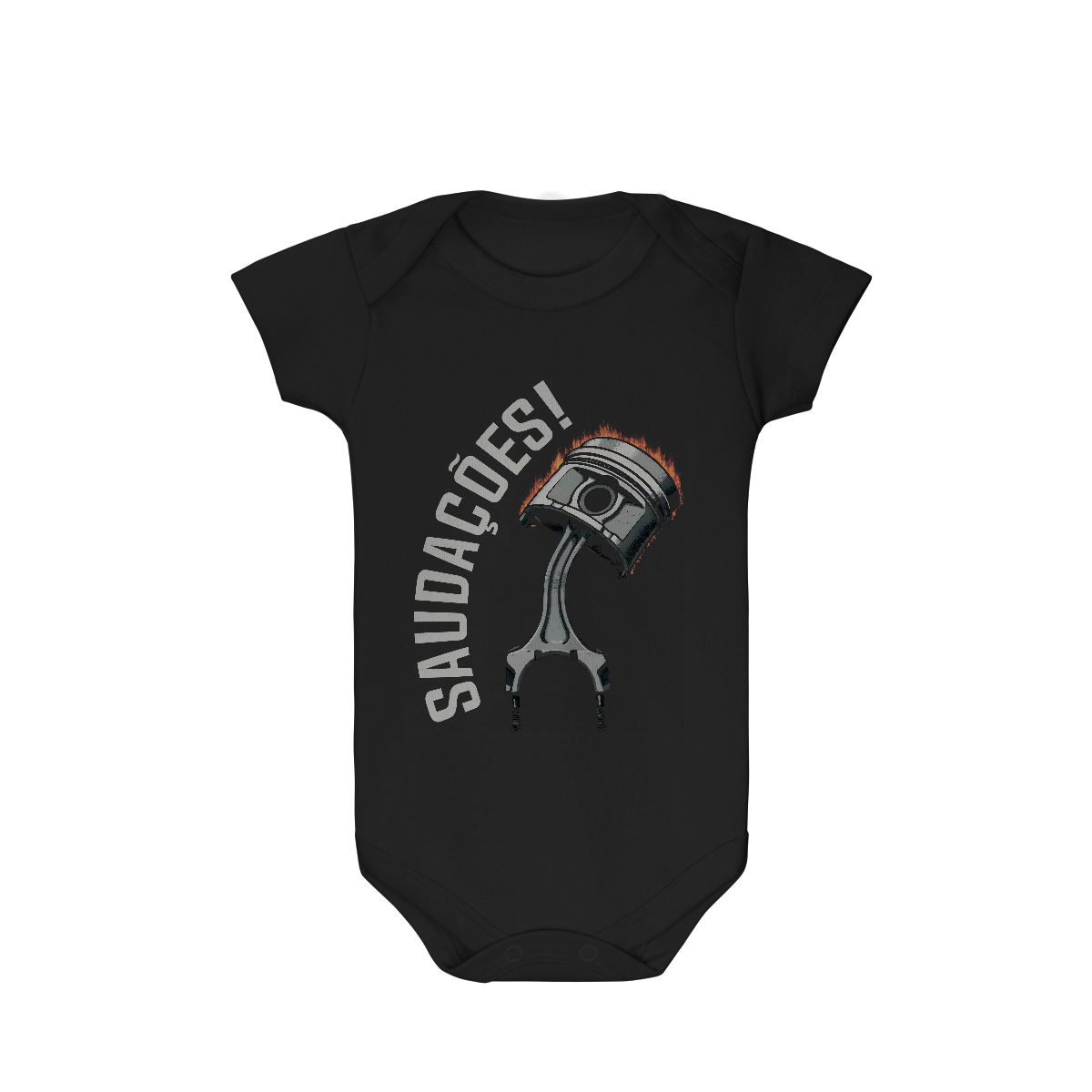 Saudações da Biela - Body Infantil - STT002