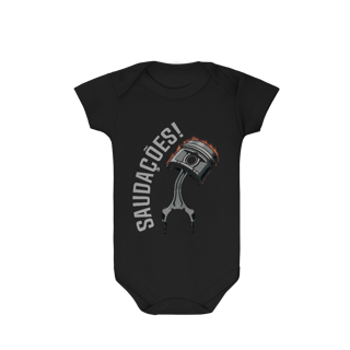 Saudações da Biela - Body Infantil - STT002
