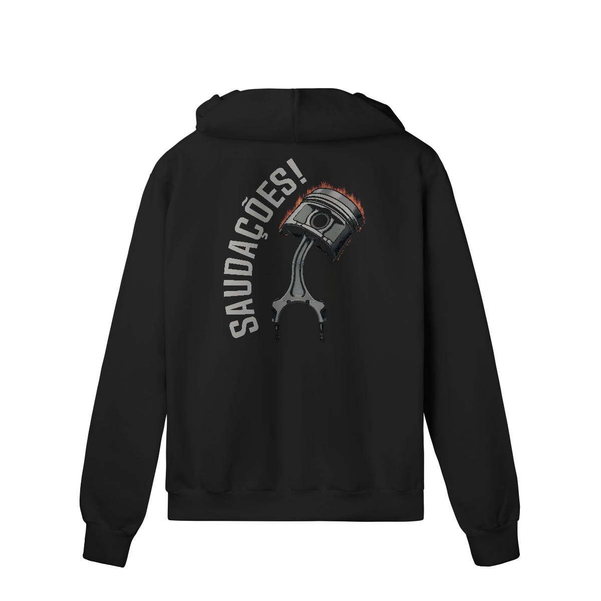 Saudações da Biela - Moletom Prime Com Ziper - STT002