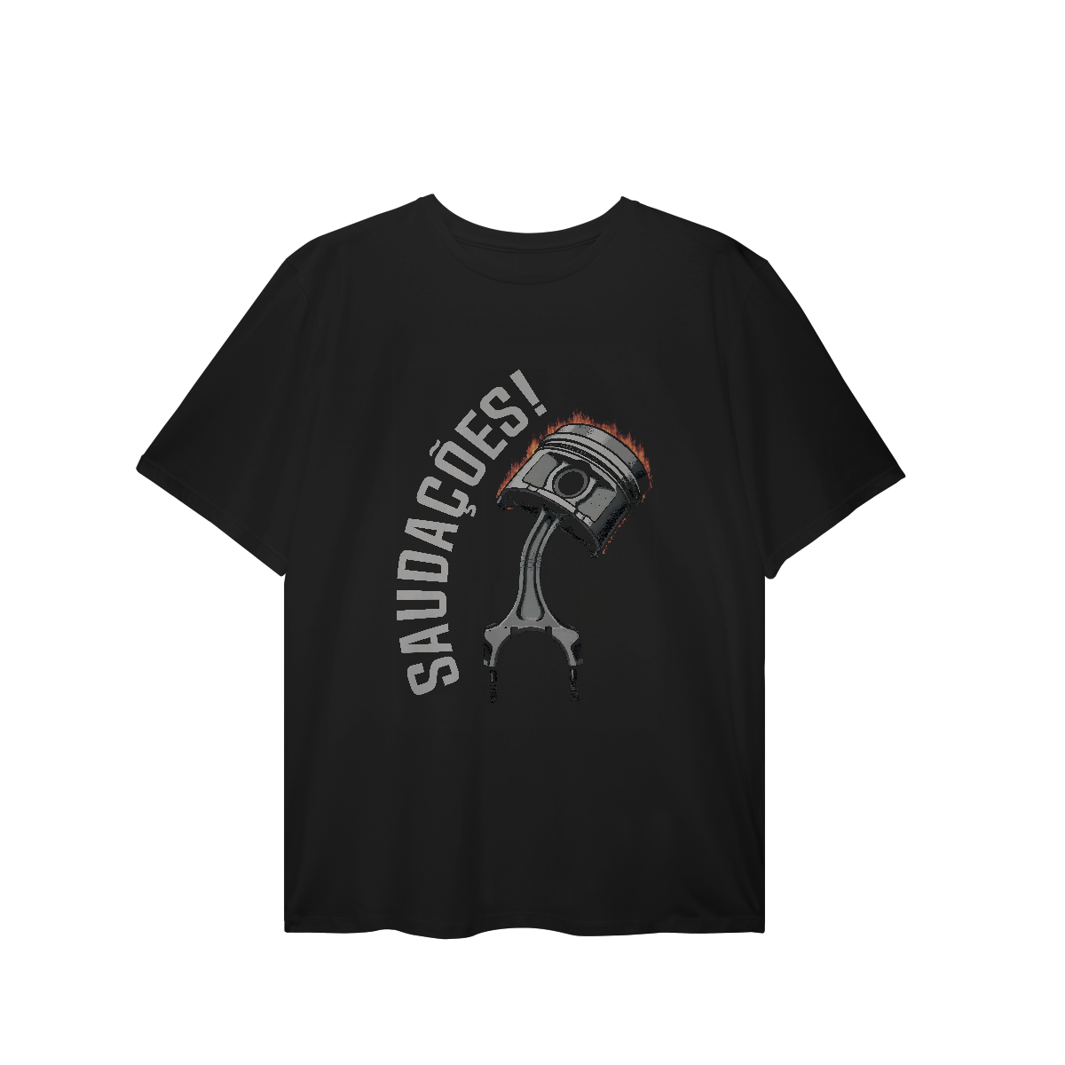 Camiseta Plus Size - Saudações da Biela - STT002