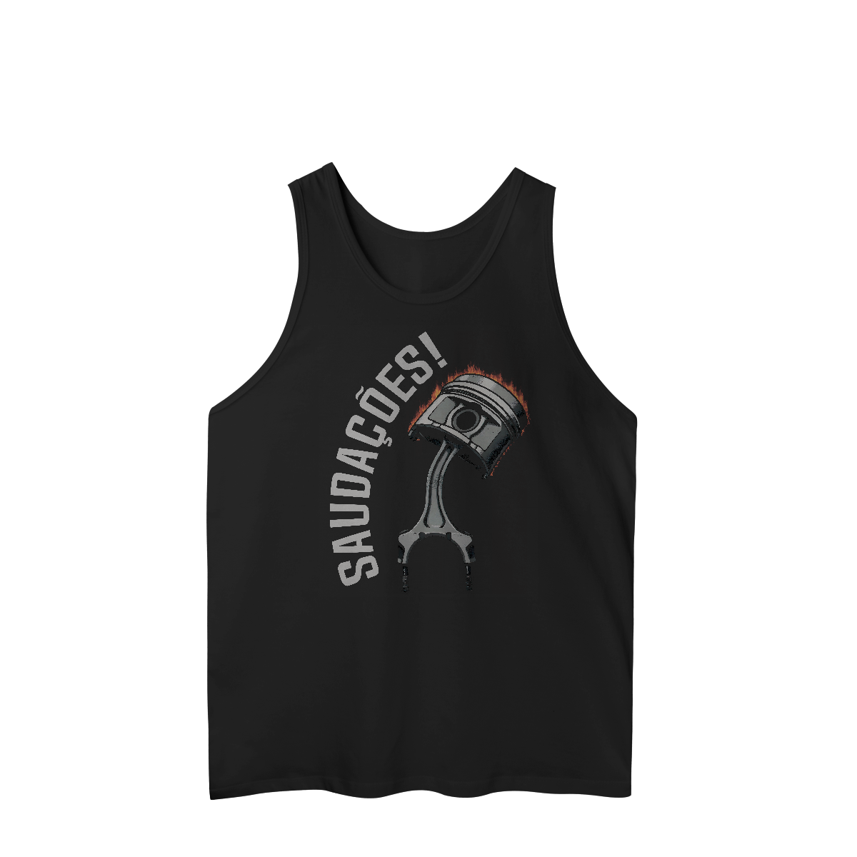 Saudações da Biela - Regata Masculina Quality - STT002