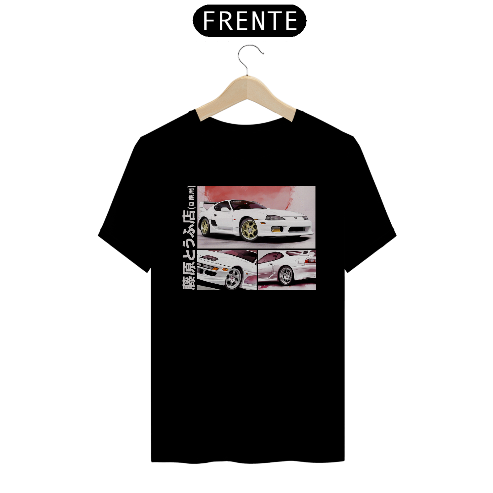 Nome do produto: T-shirt Carro Clássico Drift Toyota Supra