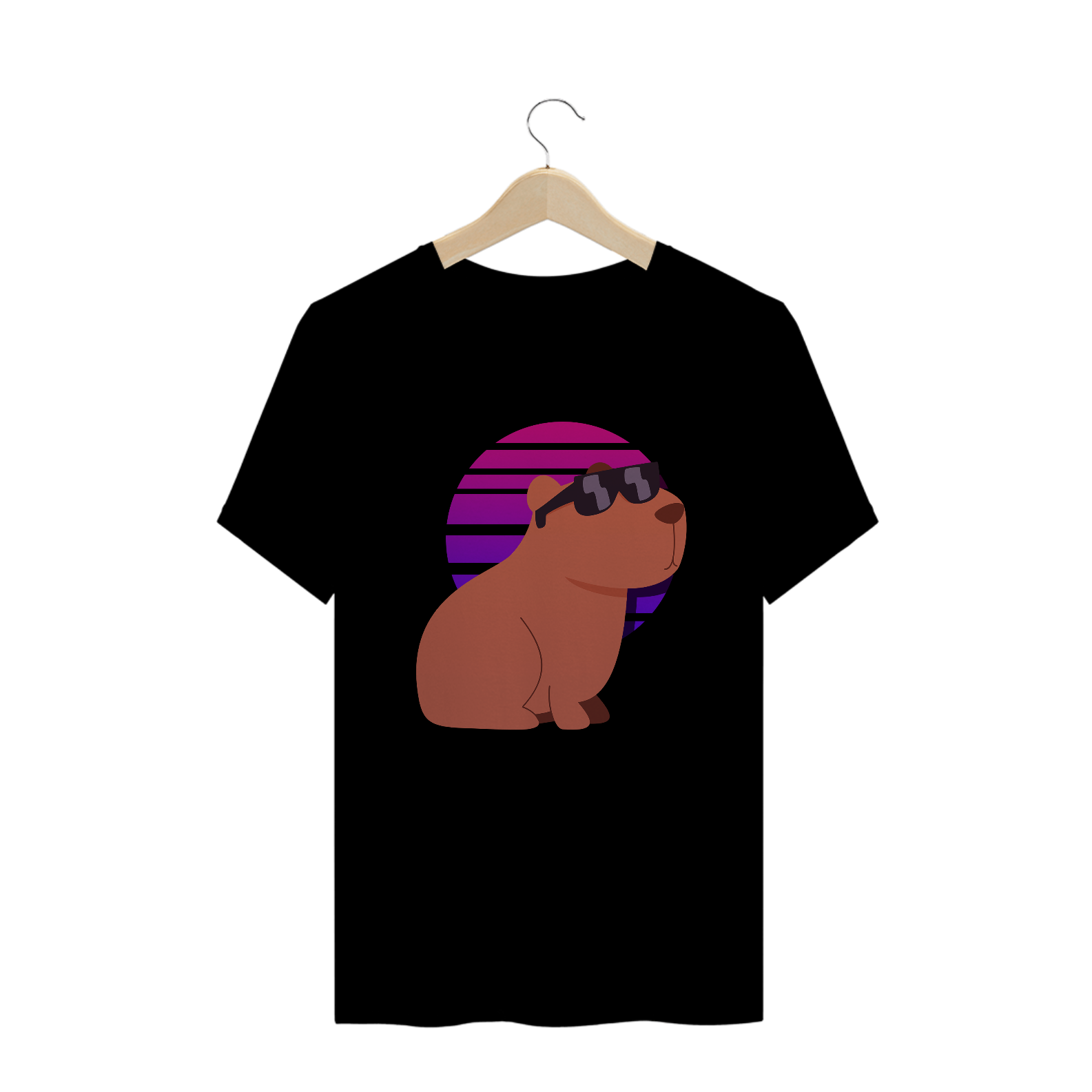 Nome do produto: T-shirt Capivara Meme
