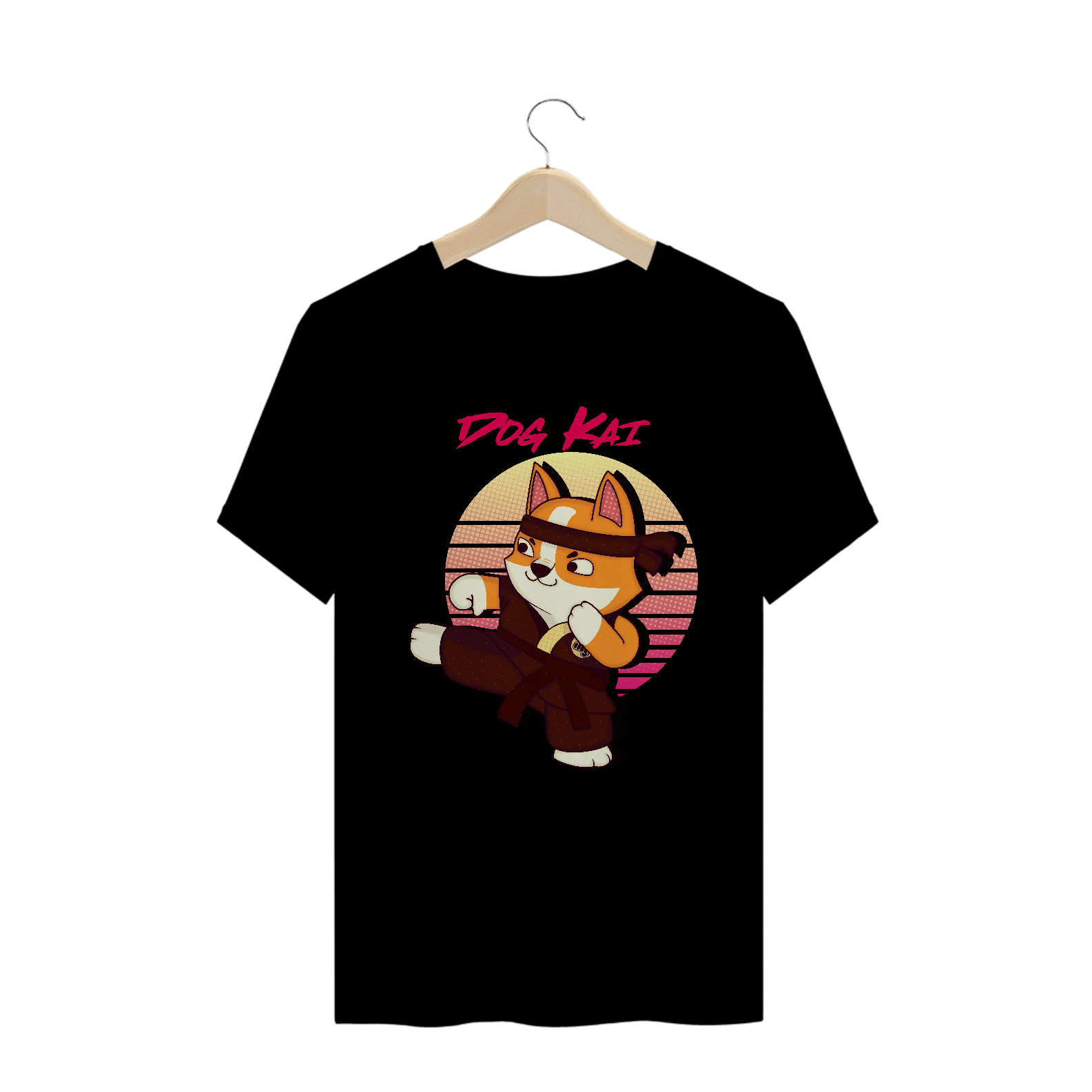Nome do produto: T-Shirt Fun Art Cobra Kai Dog