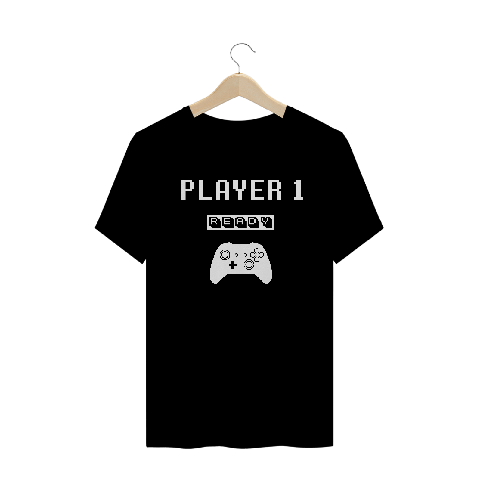 Nome do produto: T-Shirt Player 1 Controle Xbox