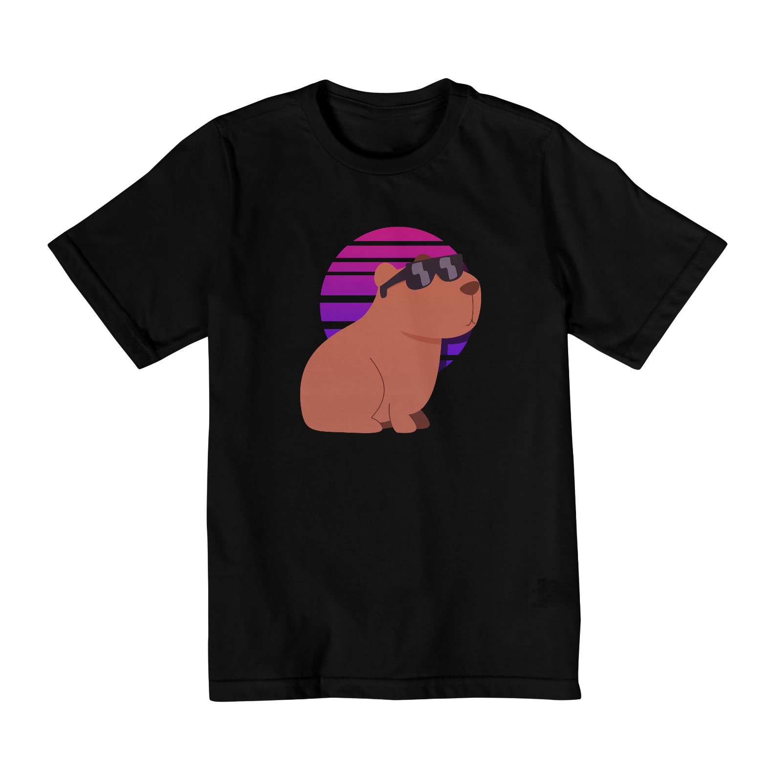 Nome do produto: Camiseta Infantil Capivara