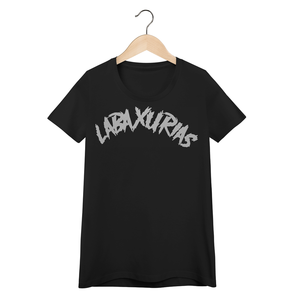 Baby Look Logo Labaxurias Grande Centralizado