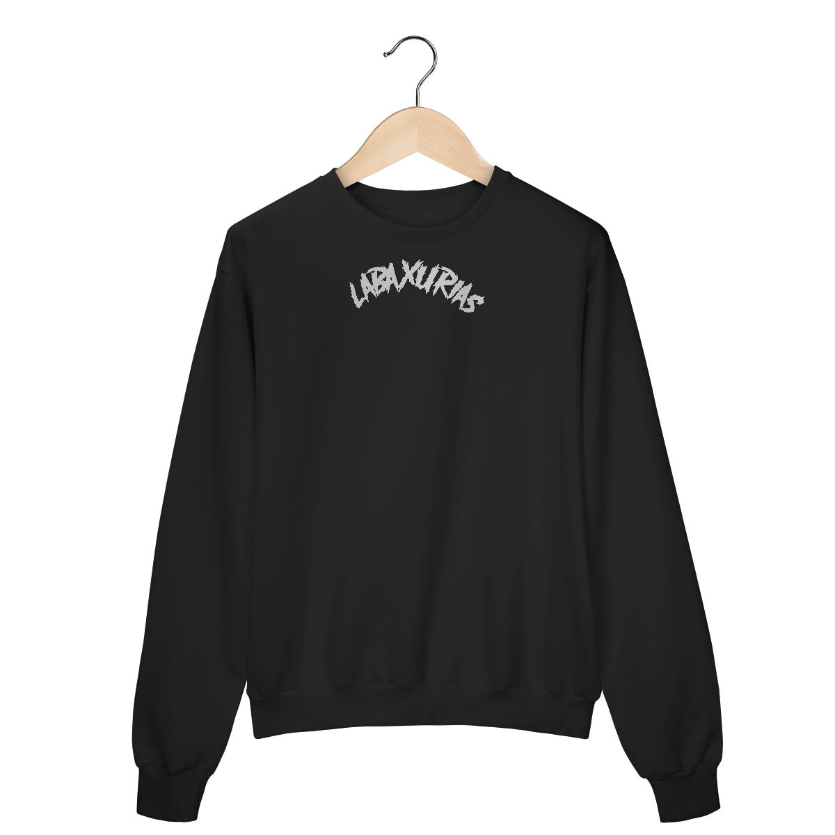 Moleton Fechado Logo Labaxurias Médio Centralizado