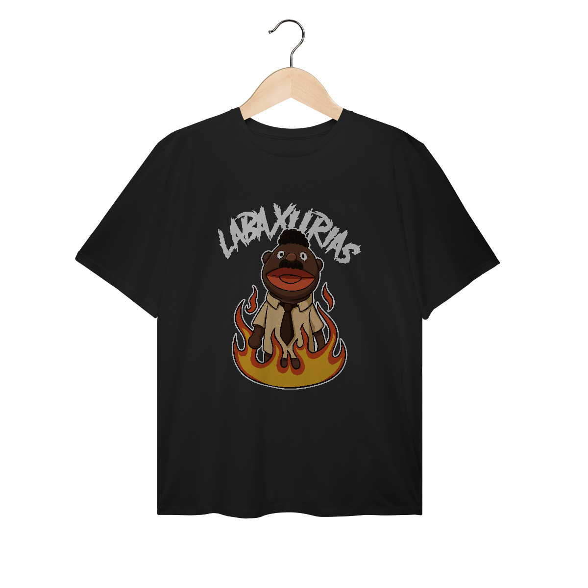 Camiseta Plus Size Pr. Machado Grande Centralizado