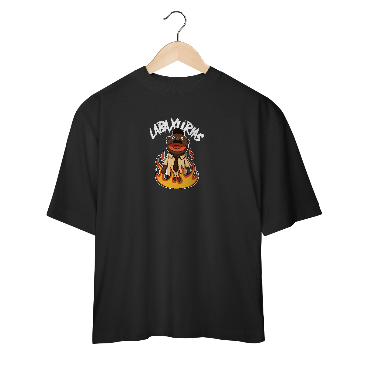 Oversized Pr. Machado Médio Centralizado