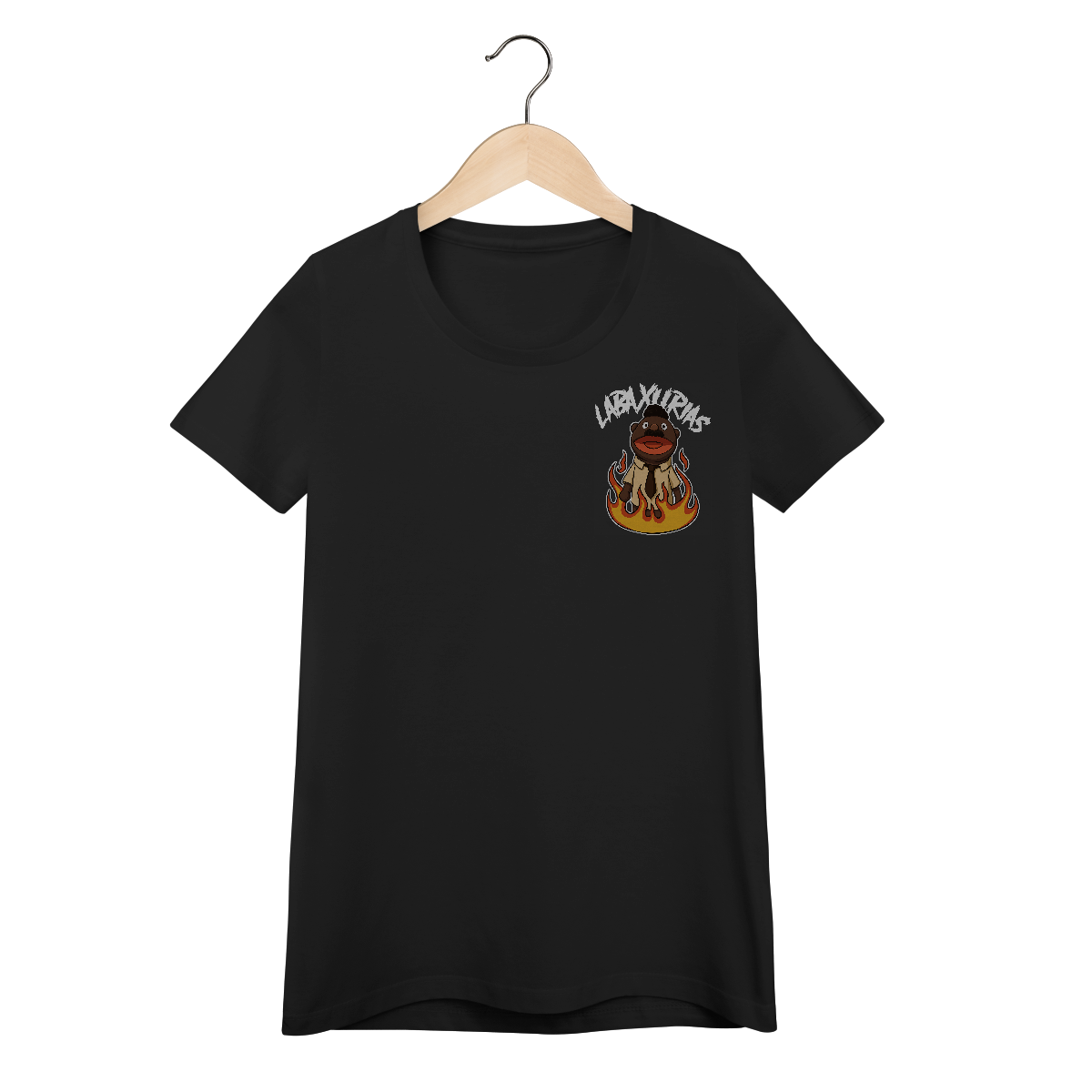 Baby Look Pr. Machado Pequeno Lateralizado