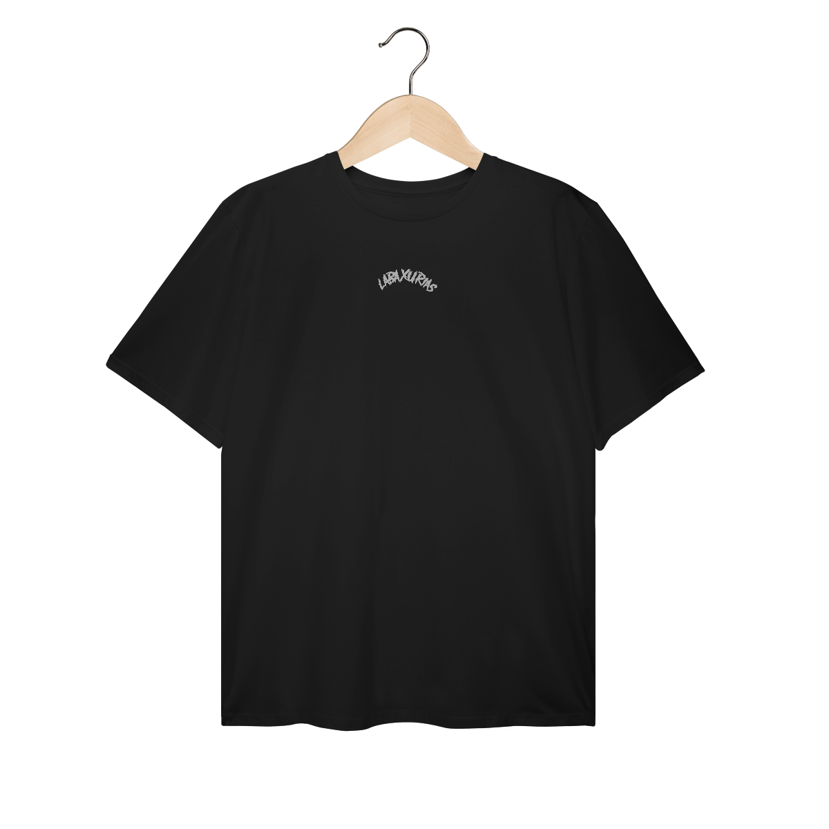 Camiseta Plus Size Logo Labaxurias Frente PC - Costas GC