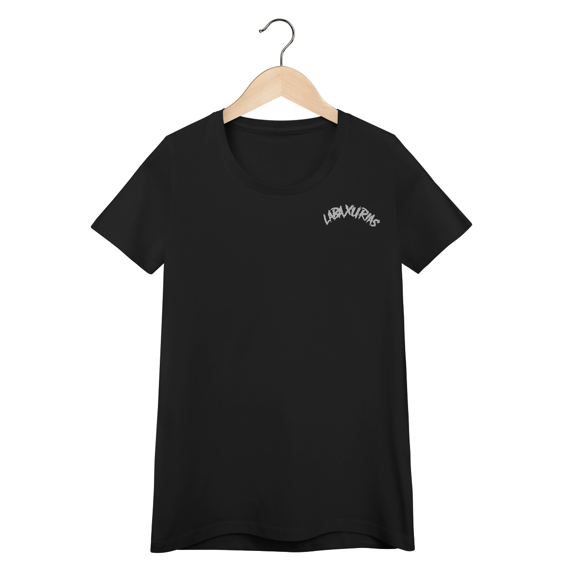 Baby Look Logo Labaxurias Frente PL - Pr. Machado Costas GC