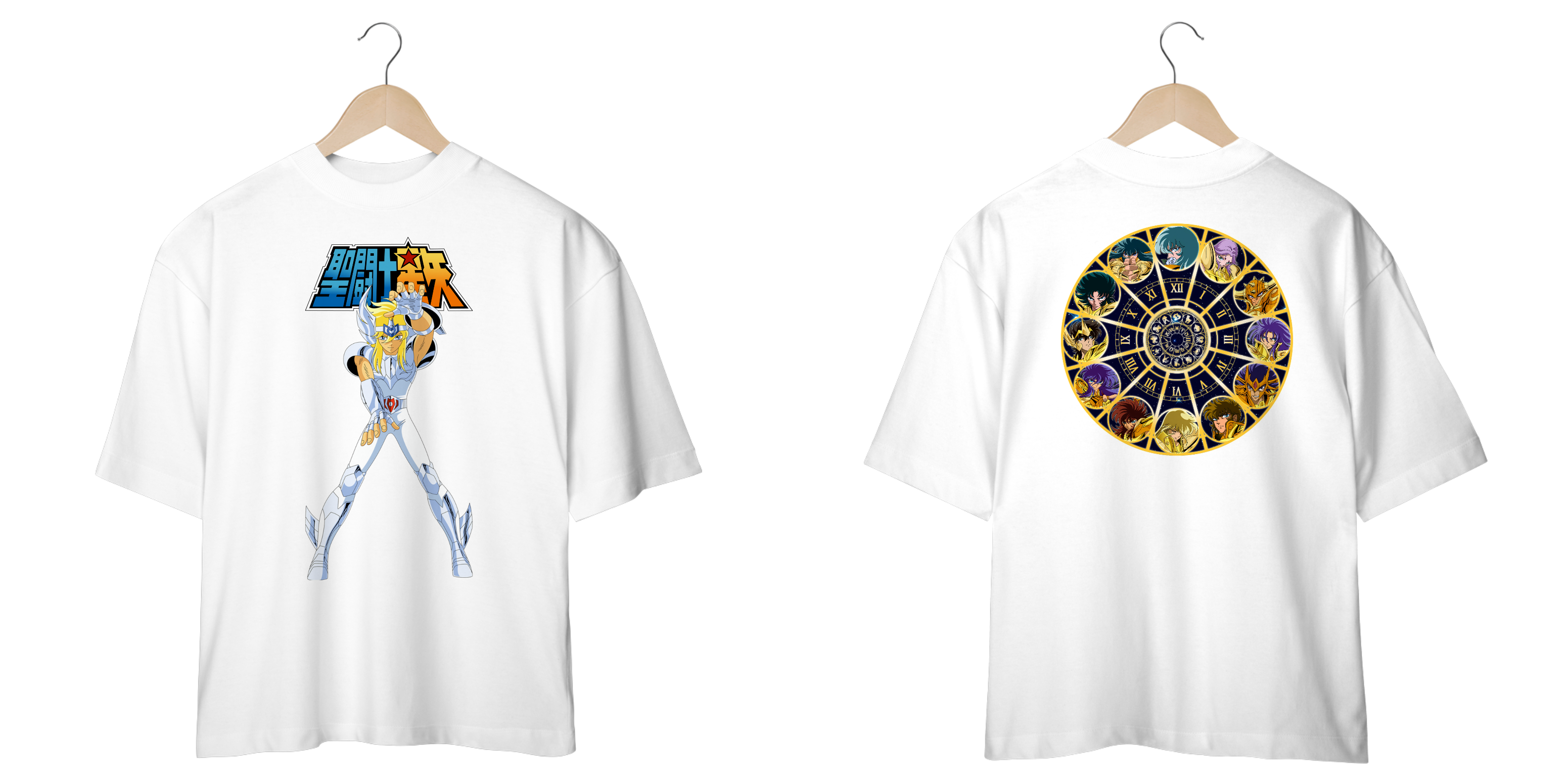 Bronze Boy Hyoga Relógio 12 Casas V3