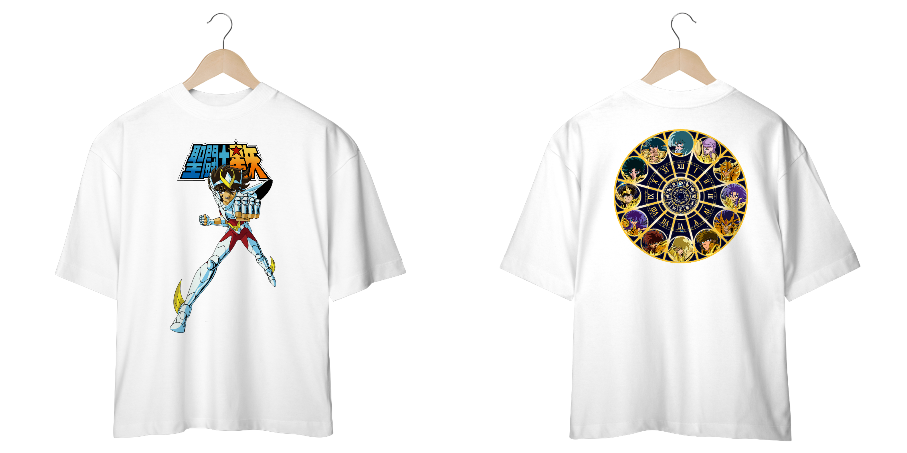 Bronze Boy Seiya Relógio 12 Casas V2