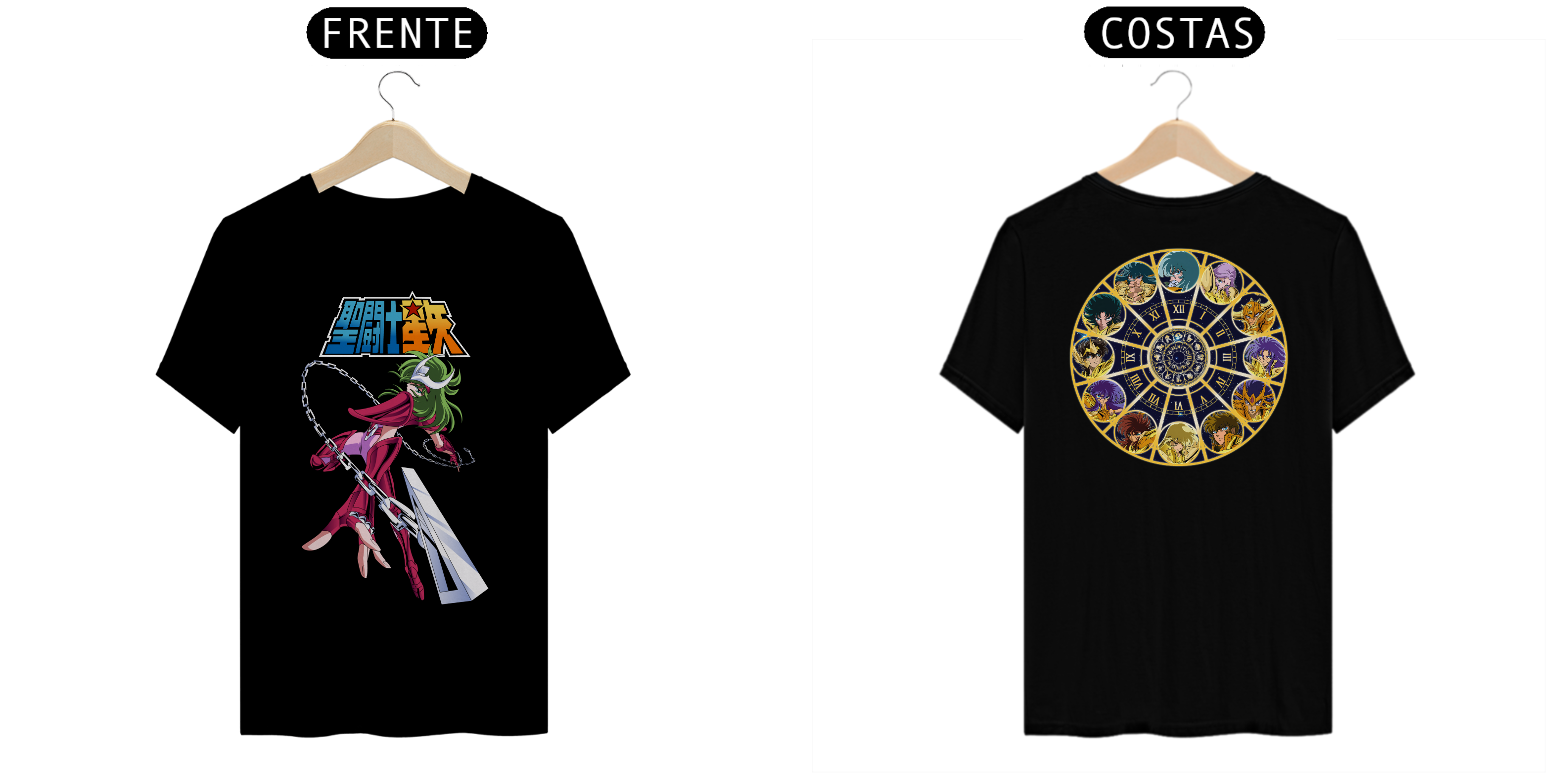 Bronze Boy Shun Relógio 12 Casas 