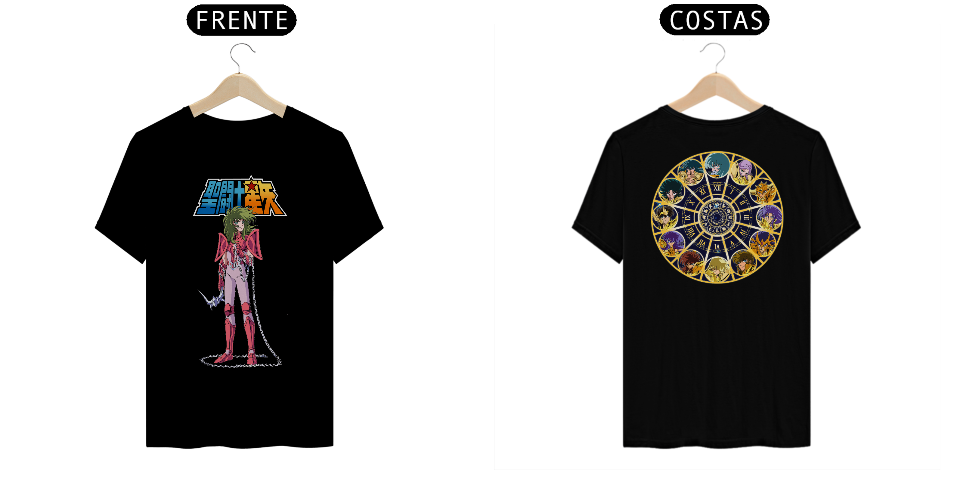 Bronze Boy Shun Relógio 12 Casas V2