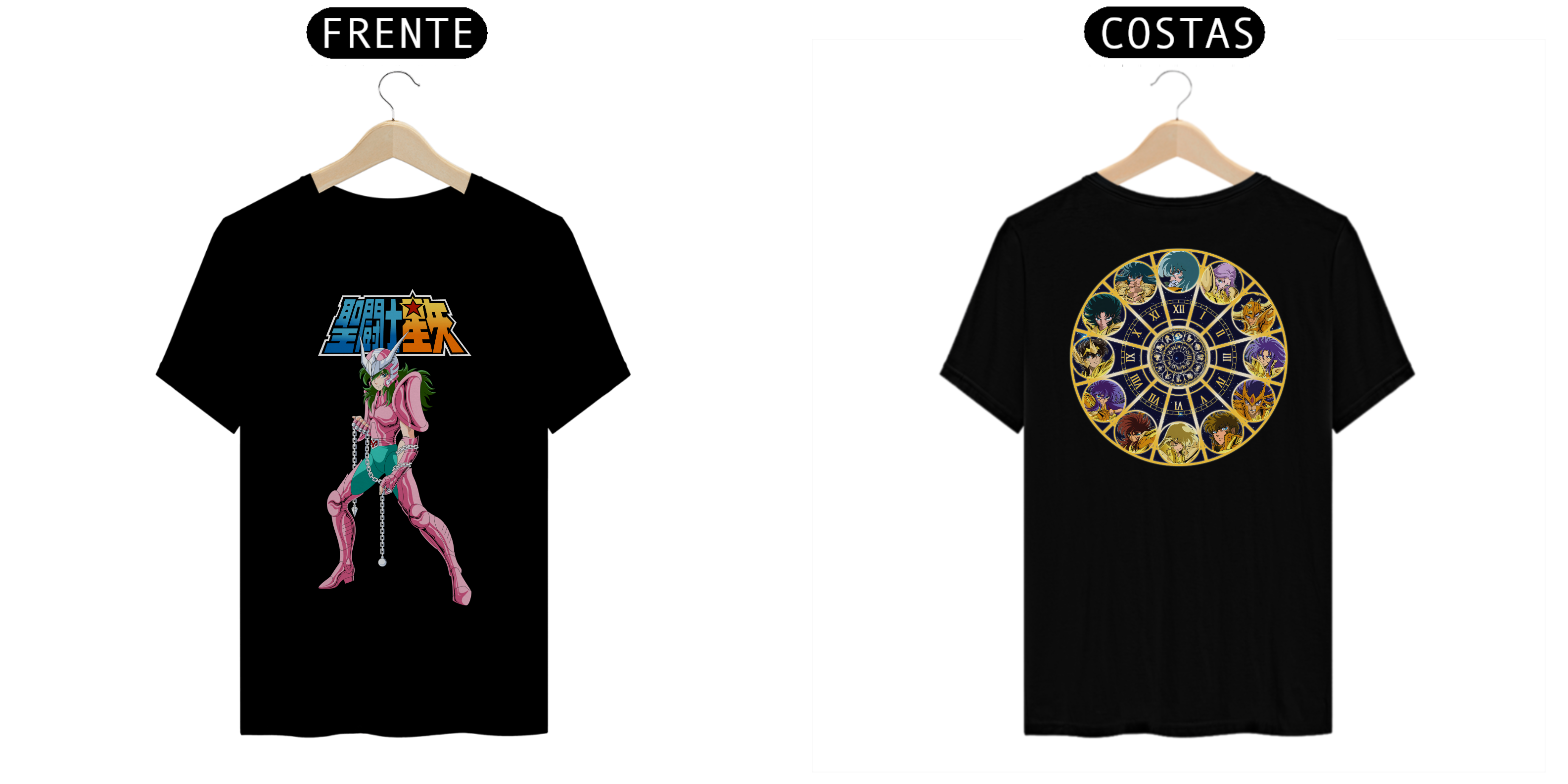 Bronze Boy Shun Relógio 12 Casas V3