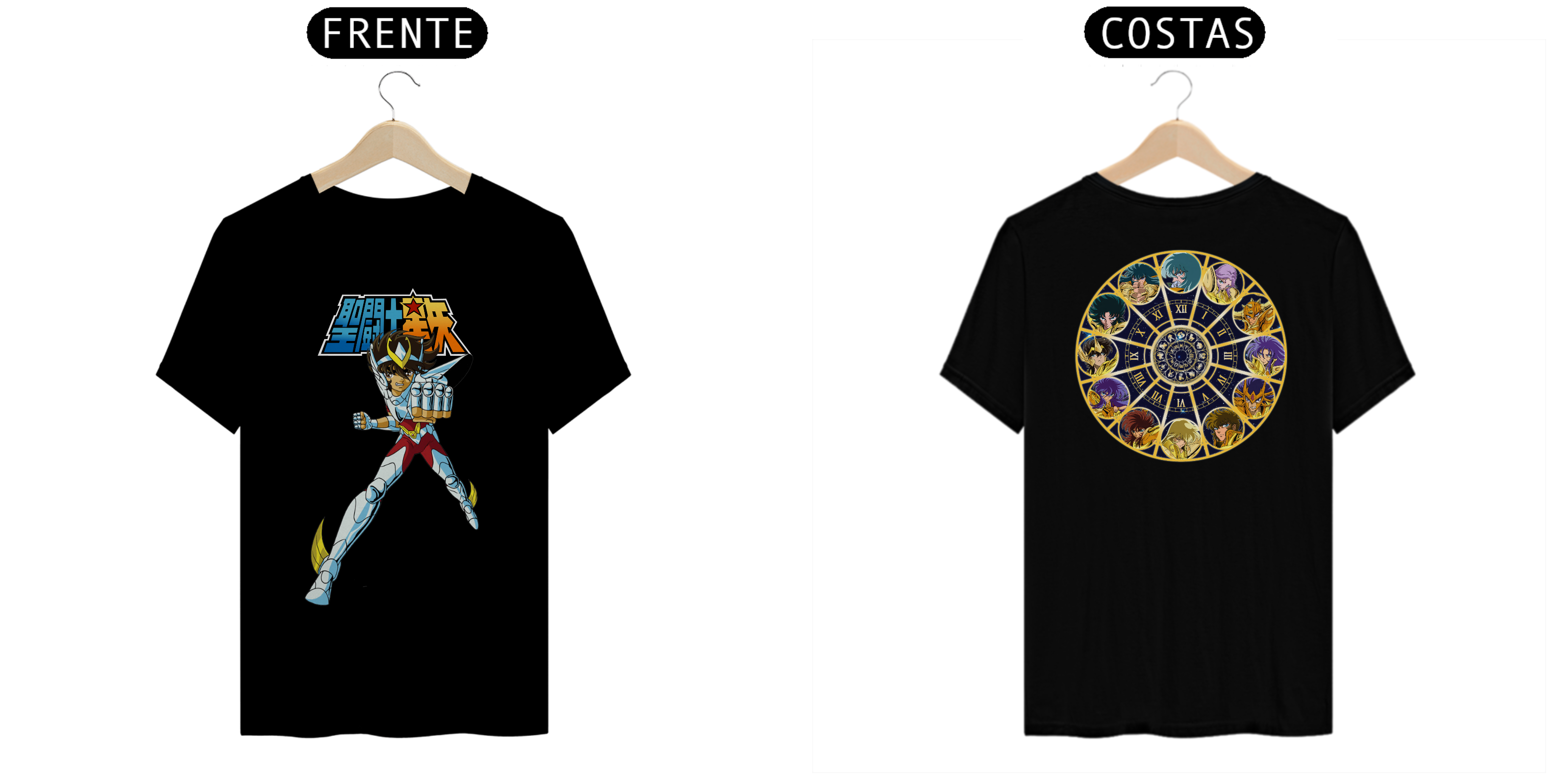 Bronze Boy Seiya Relógio 12 Casas V2