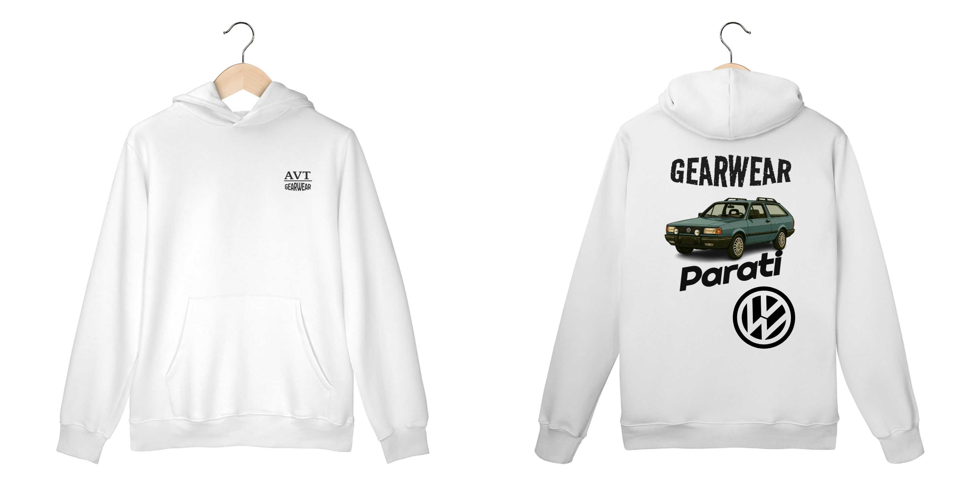 Nome do produto: Moletom GearWear - VolksWagen Parati Gls 95 Azul