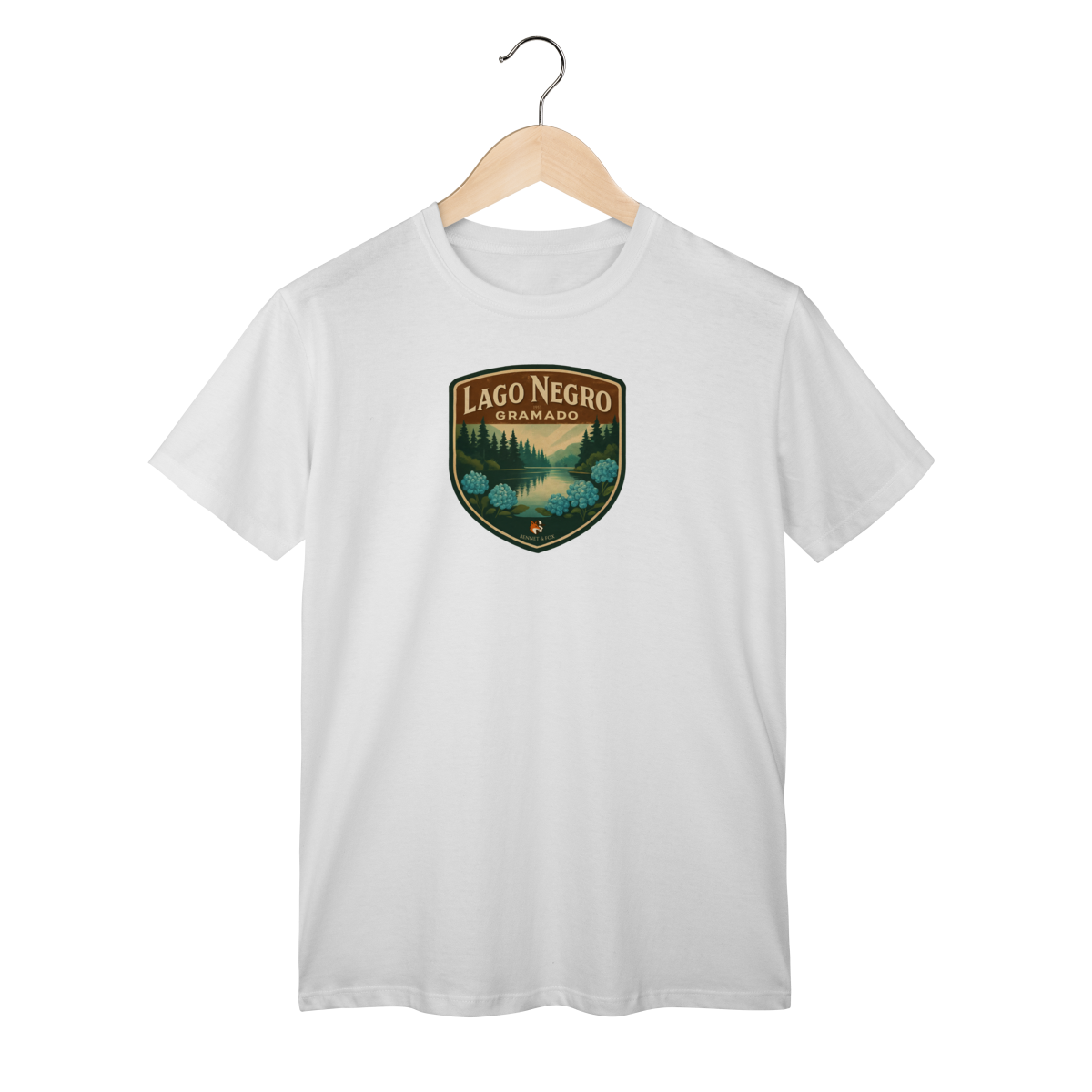 Camiseta Unissex Lago Negro Clássica | Gramado Vintage