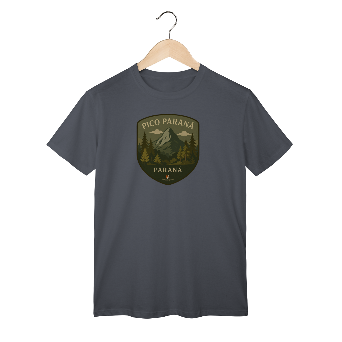 Camiseta Unissex Pico Paraná Clássica | Montanhismo Vintage