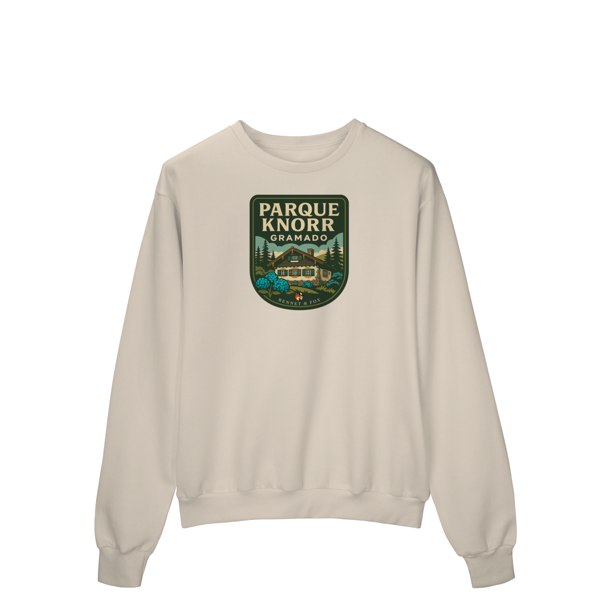 Moletom Unissex Parque Knorr Gramado | Flanelado Premium Vintage