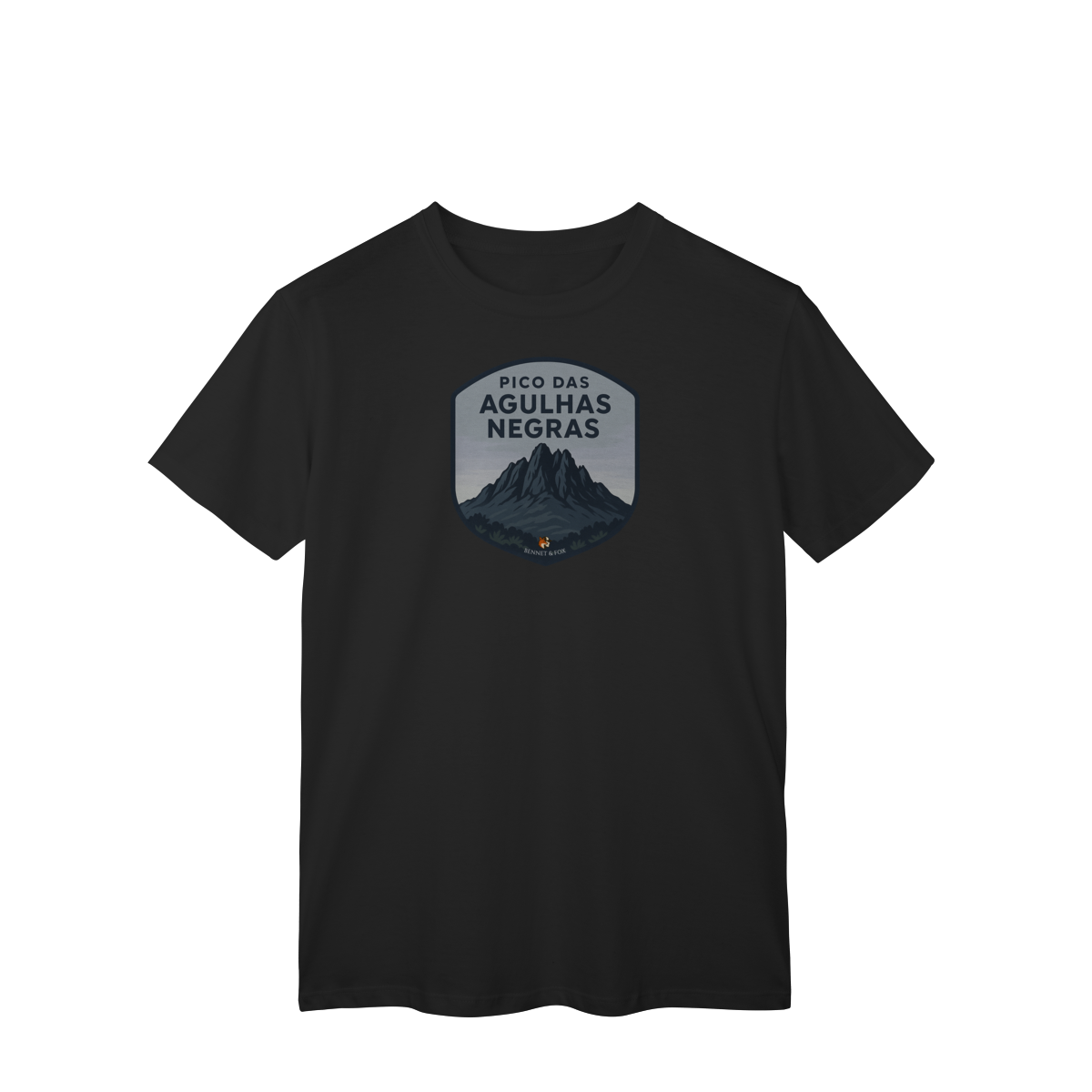 Camiseta Unissex Pico das Agulhas Negras | Alpinismo Vintage