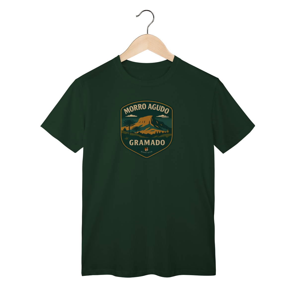 Camiseta Unissex Morro Agudo Gramado | Serra Gaúcha Vintage