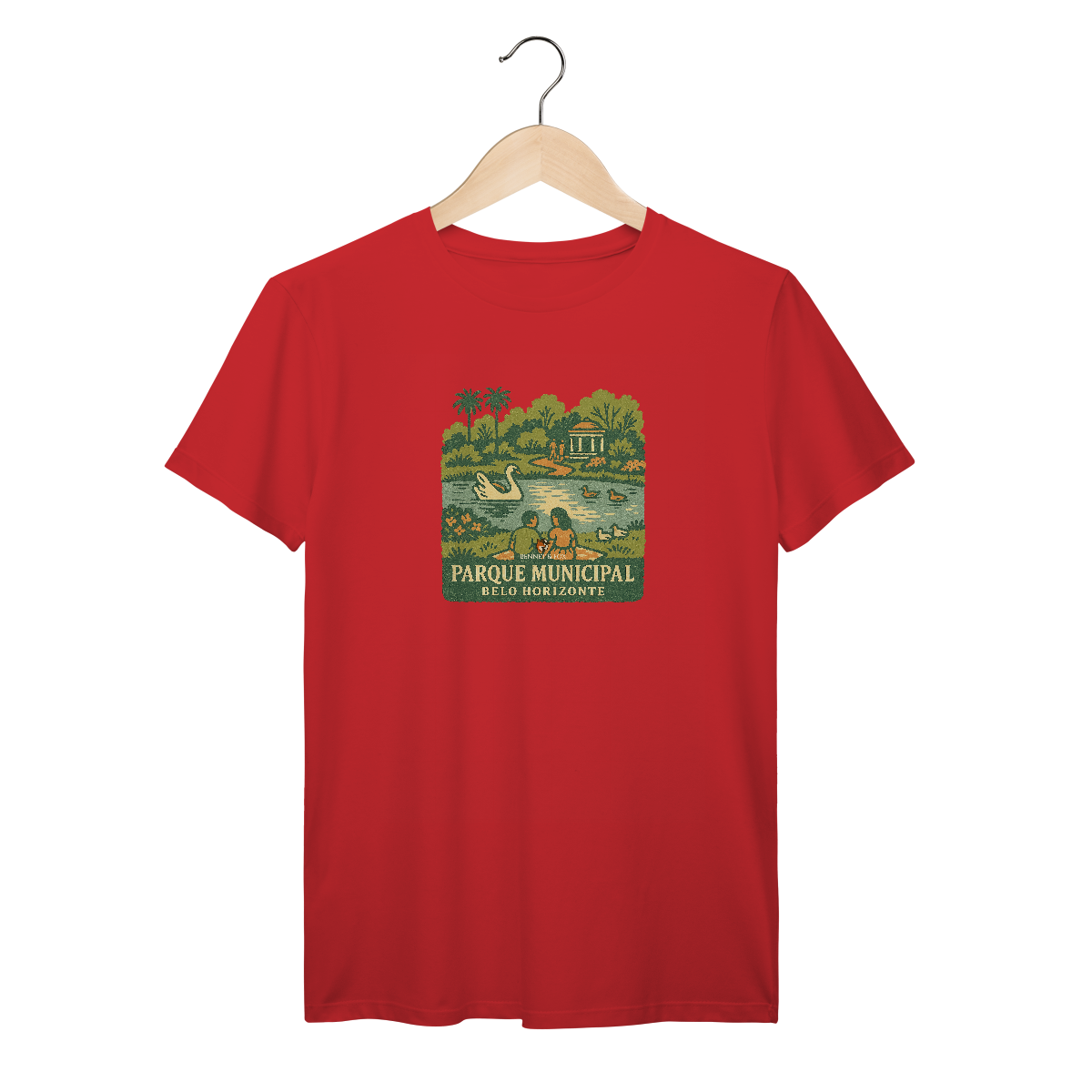 Camiseta Parque Municipal Belo Horizonte - Memórias, Natureza e Tradição Mineira
