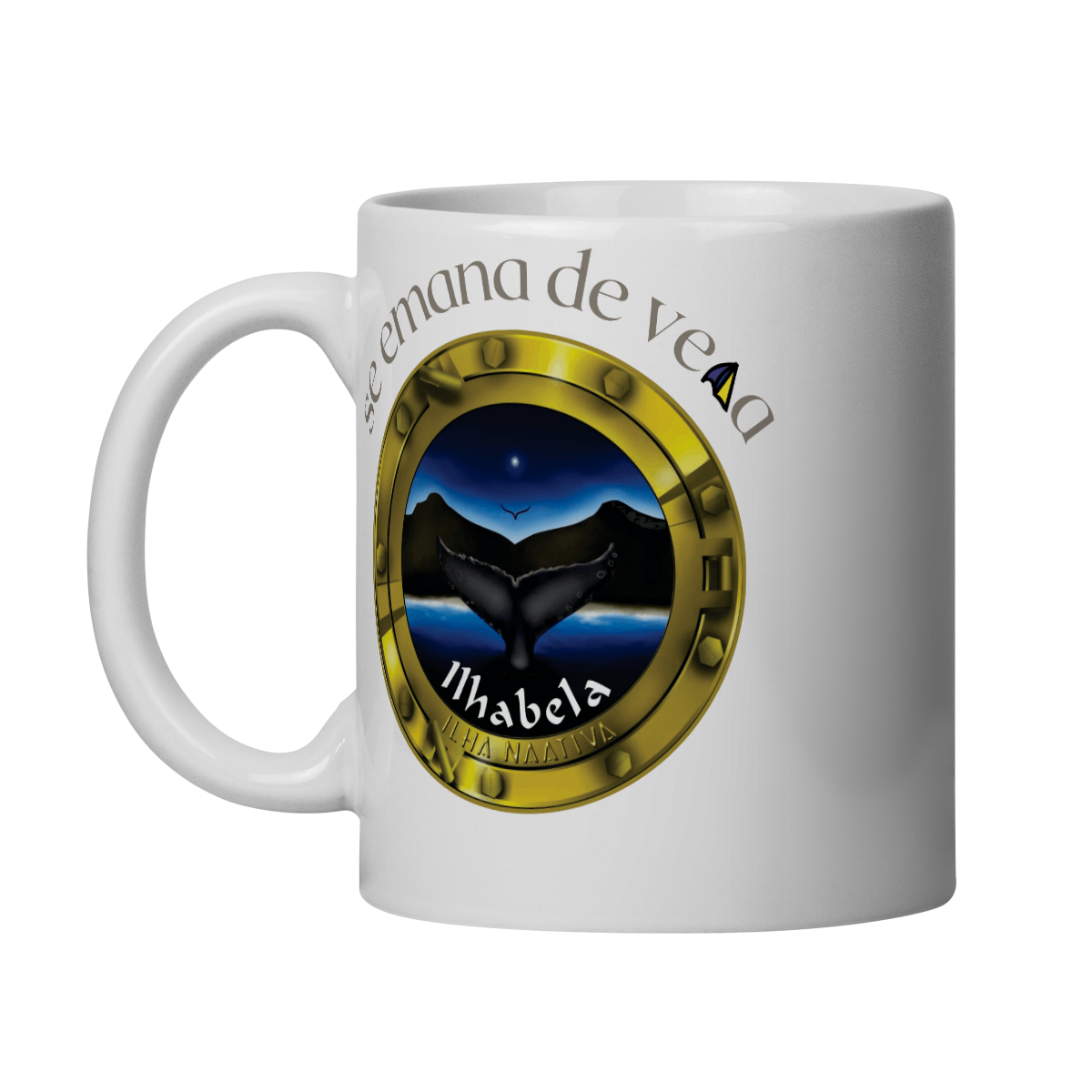 Caneca Ilhabela (se emana de vela)